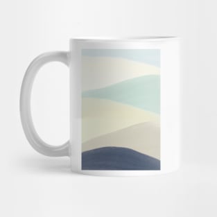 Mid-Century Modern Vintage Retro Acrylic Landscape Mug